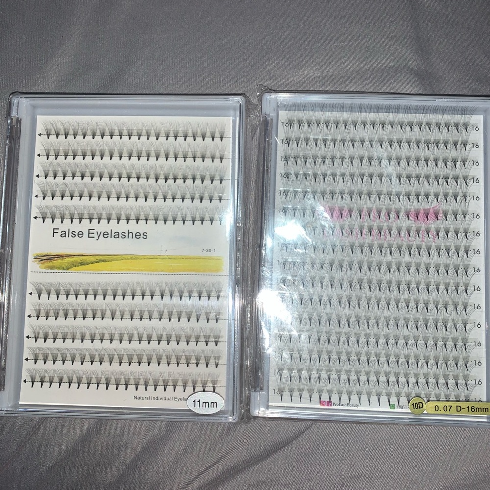 False Eyelashes 11mm & 16mm